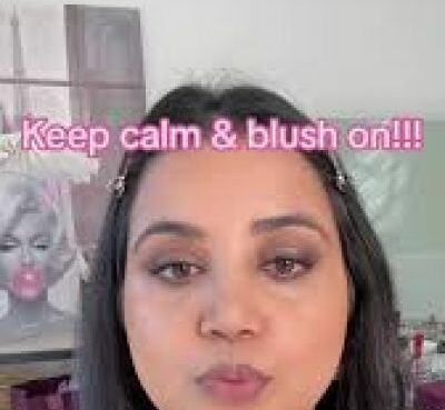 Keep Calm And Blush On