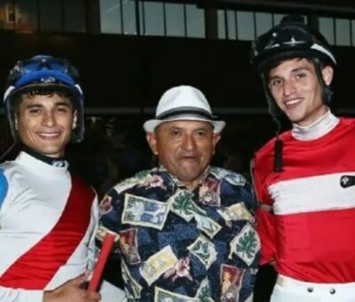 Jockey Alex Canchari