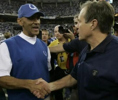 Tony Dungy And Bill Belichick