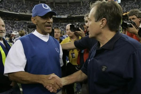 Tony Dungy And Bill Belichick